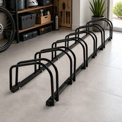 Maximize Your Space with This 6-Bike Parking Stand