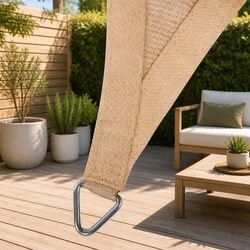 Enhance Your Outdoor Space with a 3x4m Shade Sail Sand