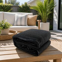 Enhance Your Outdoor Space with 3x6m Shade Sail - Black