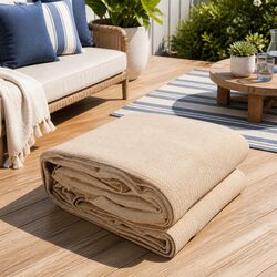 Elevate Your Outdoor Space with a Sand Rectangle Shade Sail 6x7m