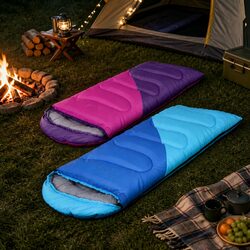 Kids Sleeping Bag Duo for Comfortable Camping Adventures