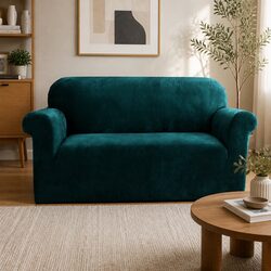 Enhance Your Living Space with a Green Velvet Sofa Cover