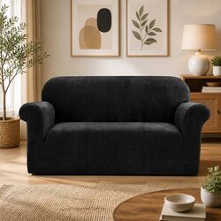 Enhance Your Living Space with a Black Velvet Sofa Cover