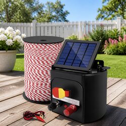 Enhance Your Space with a Solar Electric Fence 5KM System