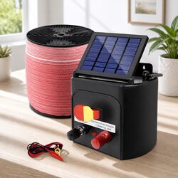 Enhance Your Property with 5KM Solar Electric Fence Charger