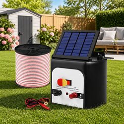 Solar Electric Fence Energiser for Better Livestock Protection