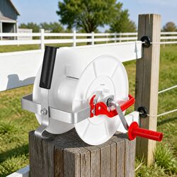 Efficient Electric Fence Reel for Enhanced Property Management