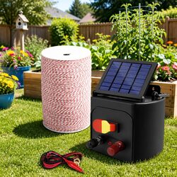 Enhance Your Space with a Solar Electric Fence Energiser 5KM