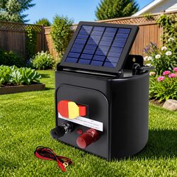 Enhance Your Farm with This 5km Solar Electric Fence Energiser
