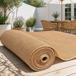 50% Shade Block Beige Shade Cloth Roll for Outdoor Spaces