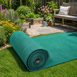 Garden Enhancement with 1.83m x 30m Green Shade Cloth