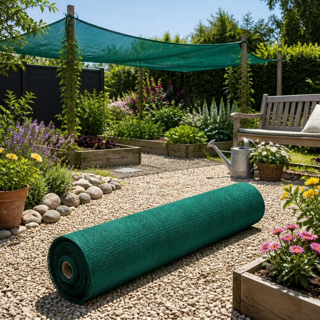 Shade Cloth 1.83m x 30m 30% UV Block Heavy Duty Green for Garden Greenhouse