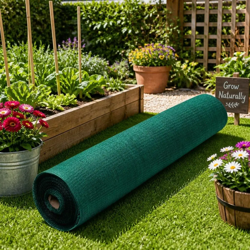 Shade Cloth 3.66m x 30m 50% UV Block Green Heavy Duty for Garden Greenhouse