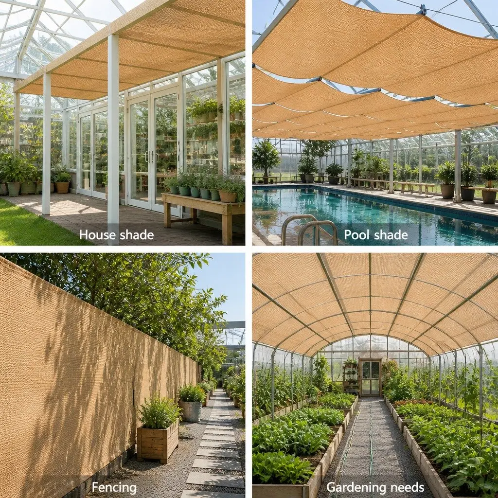 Shade Cloth 3.66m x 30m Heavy Duty 70% UV Block Beige