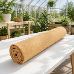 Shade Cloth 70% UV Block 1.83m x 20m Roll Heavy Duty Beige Garden Greenhouse