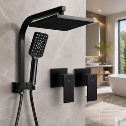 Elegant 8-Inch Rainfall Shower Set with Handheld Option
