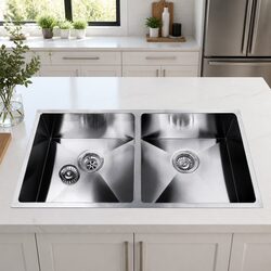 Elevate Your Kitchen with a Stainless Steel Double Bowl Sink