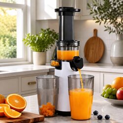Elevate Your Home Juicing with This 130W Cold Press Juicer