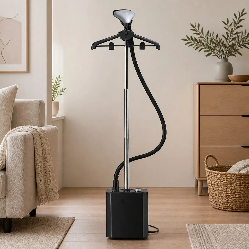 Garment Steamer 2200W 2.9L Water Tank Fast Heat 45s 3 Level Adjustable Power