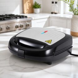 Versatile 3-in-1 Electric Kitchen Sandwich Press and Waffle Maker