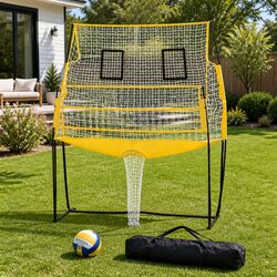 Volleyball Net 8ft Free-standing Adjustable Height Portable Beach Backyard