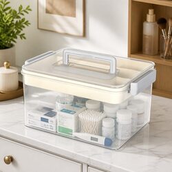 Enhance Your Space with a Two-Layer Medicine Organizer