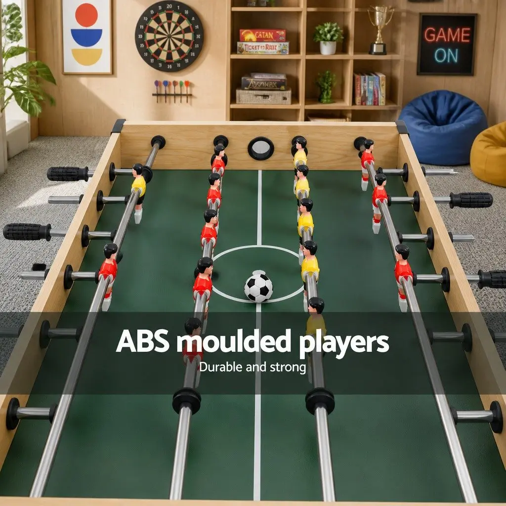4FT Foosball Soccer Table Game Home Family Party Entertainment Foldable Storage