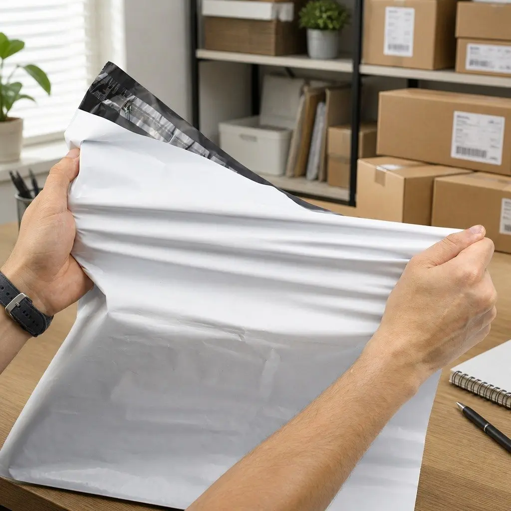 Poly Post Mailer Bags 60x65cm Self Sealing Puncture Tear Resistant 100 Count