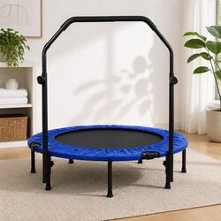 48 Inch Foldable Mini Trampoline for Home Wellness