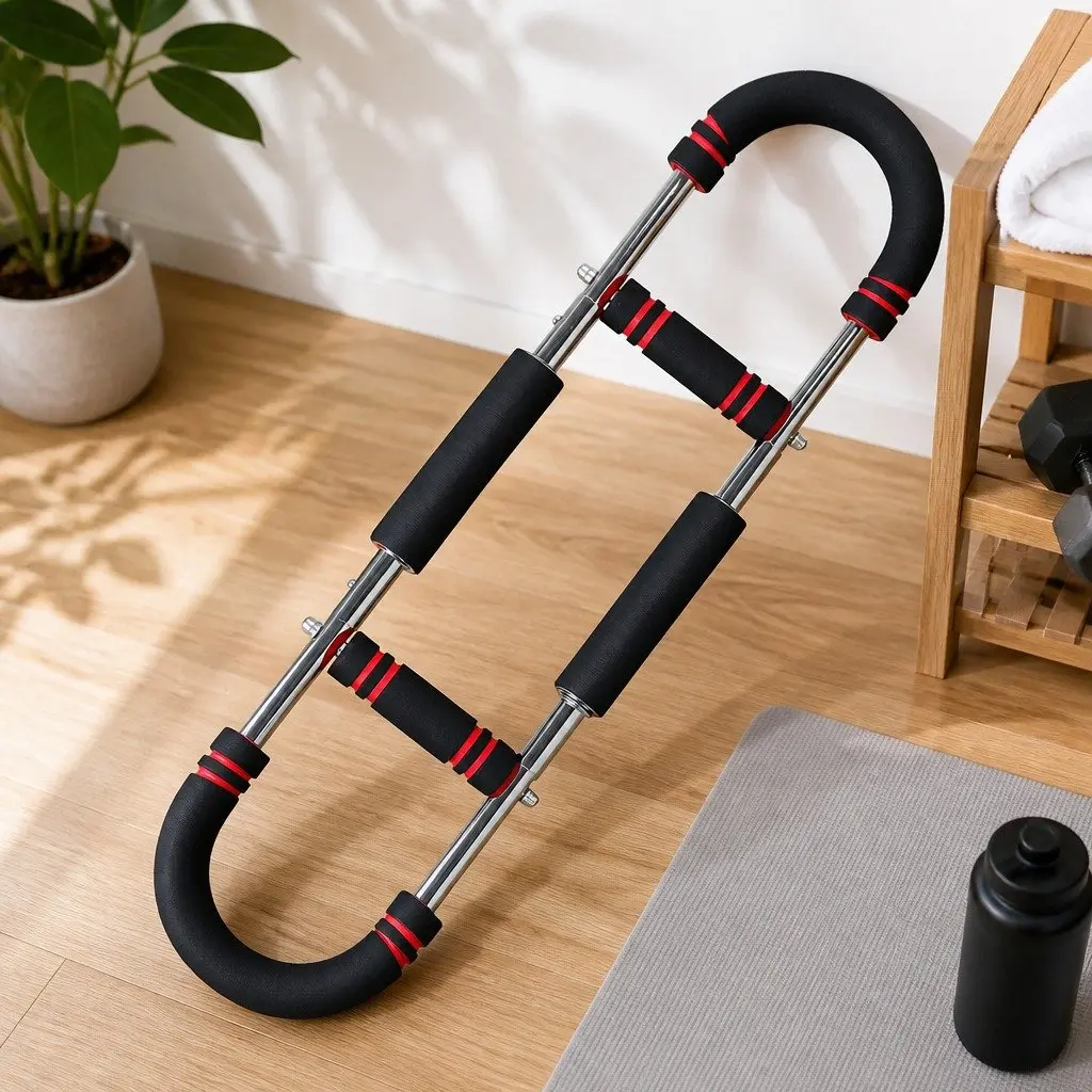 Adjustable Arm Trainer 30kg to 50kg Resistance Chest Strength Training Bar