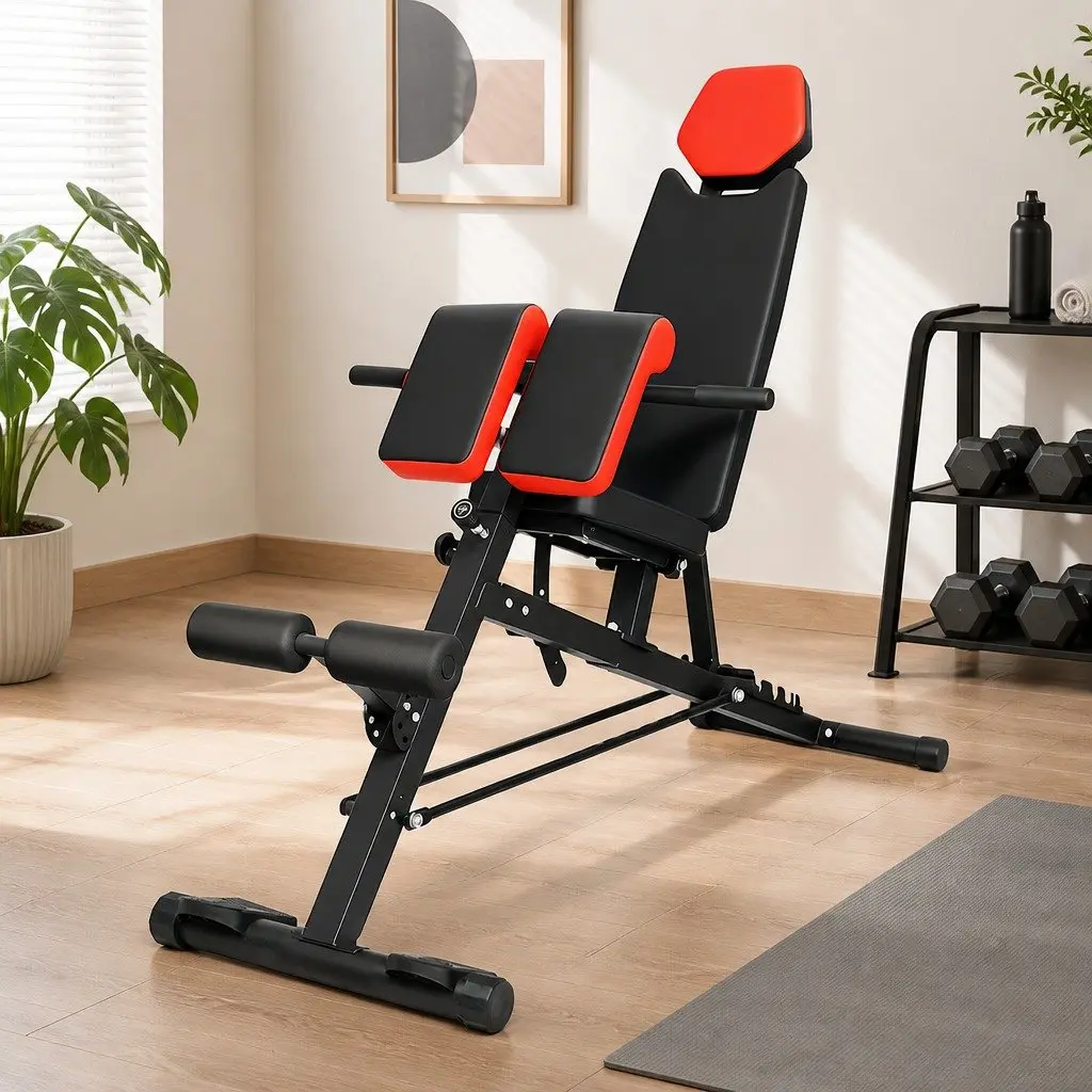 Adjustable Weight Bench Multi-Purpose 8 Backrest Angles Incline Decline Flat Home Gym Workout