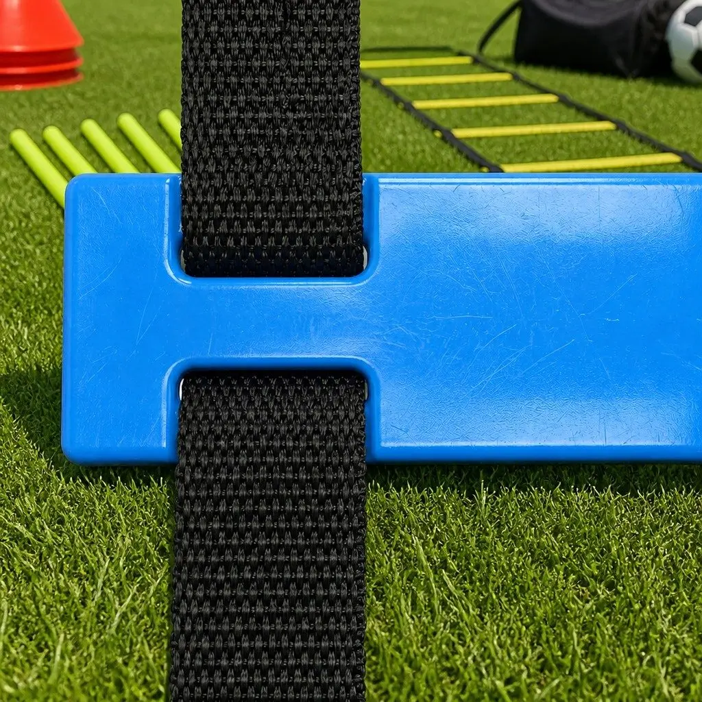 Agility Training Set 6m Ladder 6 Poles 10 Cones 2.8m Jump Rope Speed Coordination