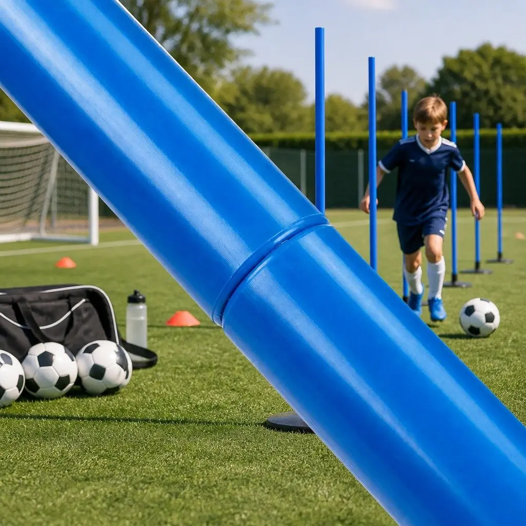 Agility Training Set 6m Ladder 6 Poles 10 Cones 2.8m Jump Rope Speed Coordination