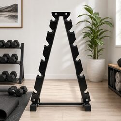 Optimize Your Home Gym with a 6-Tier Dumbbell Rack