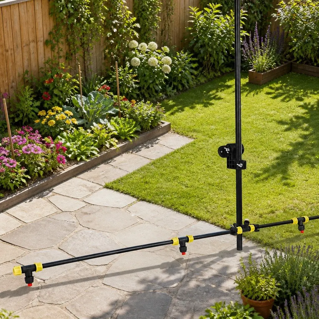 Adjustable Spray Boom 151cm Width 4 Nozzles Garden Herbicide Sprayer