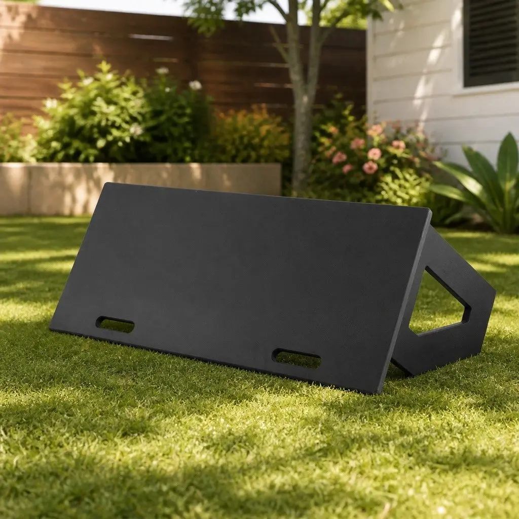 Soccer Rebounder Board 100x40cm Adjustable Angles Rebound Surface for Training