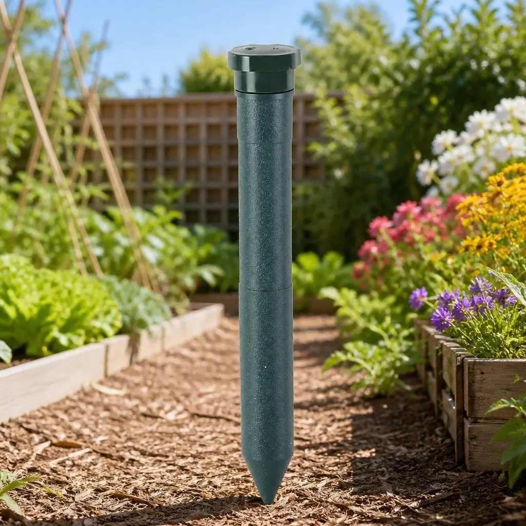 Ultrasonic Snake Repeller 10 Pack Outdoor Pest Deterrent Sonic Vibration Technology