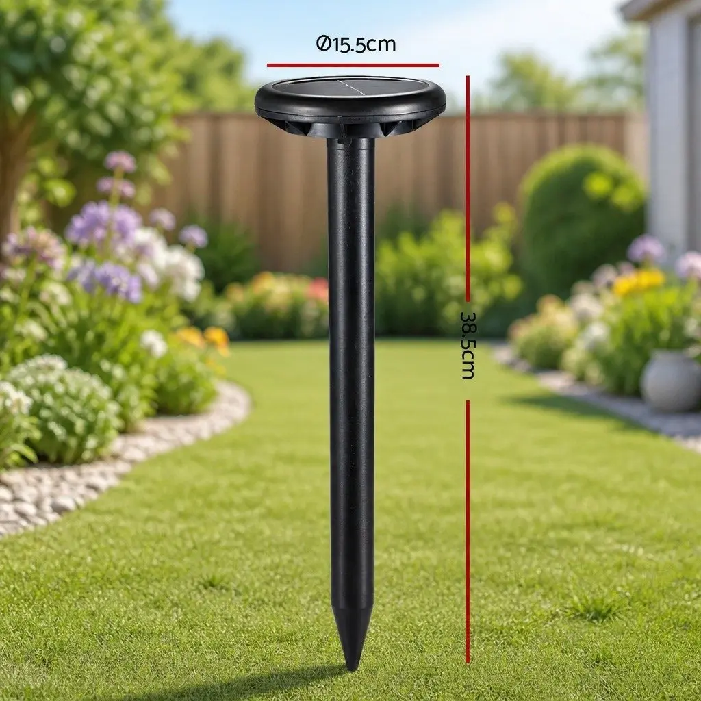 Snake Repeller 6 Pack Ultrasonic Solar Powered Weatherproof Yard Garden Farm