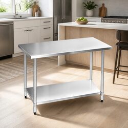 Enhance Your Kitchen with the Stainless Steel Work Bench