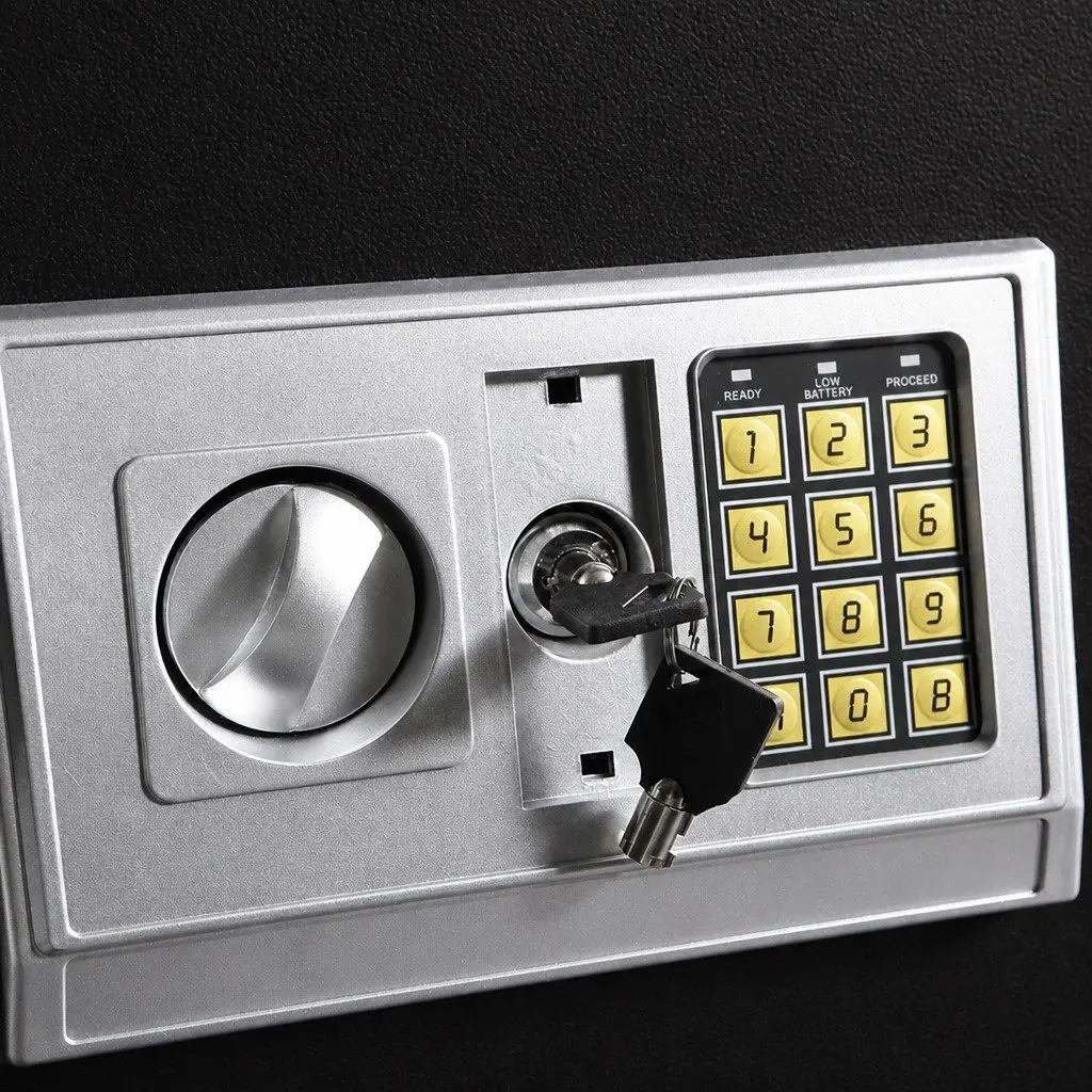 50L Digital Safe Electronic Security Box Steel Construction Keypad Entry