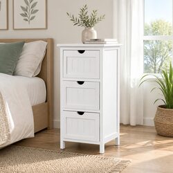 Organized Living with a 3-Drawer Nightstand