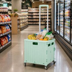 Versatile Grocery Trolley Cart for Effortless Shopping