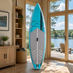 Inflatable Stand Up Paddle Board 10.5ft SUP Surfboard Paddleboard Green