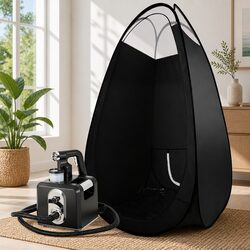 Spray Tan Equipment Kit with Pop-Up Tent for Home Use