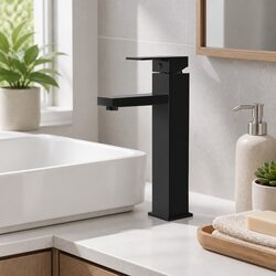 Elevate Your Bathroom with a Matte Black Mixer Tap