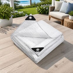 Enhance Your Outdoors with This 5x10m Poly Tarp