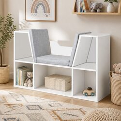 Enhance Your Kids' Space with a Toy Box and Bookcase