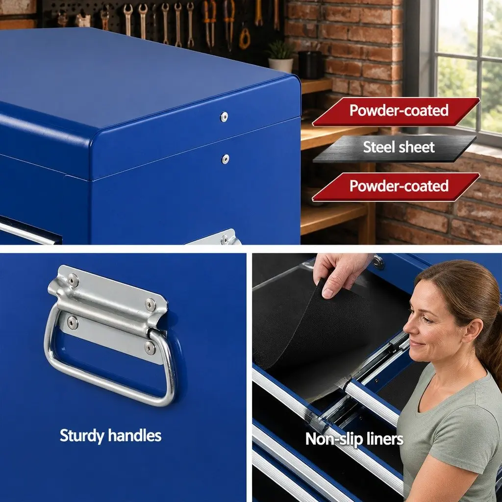 10 Drawer Tool Chest in Blue
