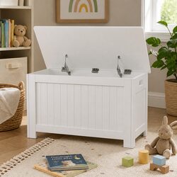 Versatile Children's Toy Box Bench for Organized Spaces
