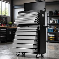 Revamp Your Workspace with a 17 Drawer Tool Storage Trolley